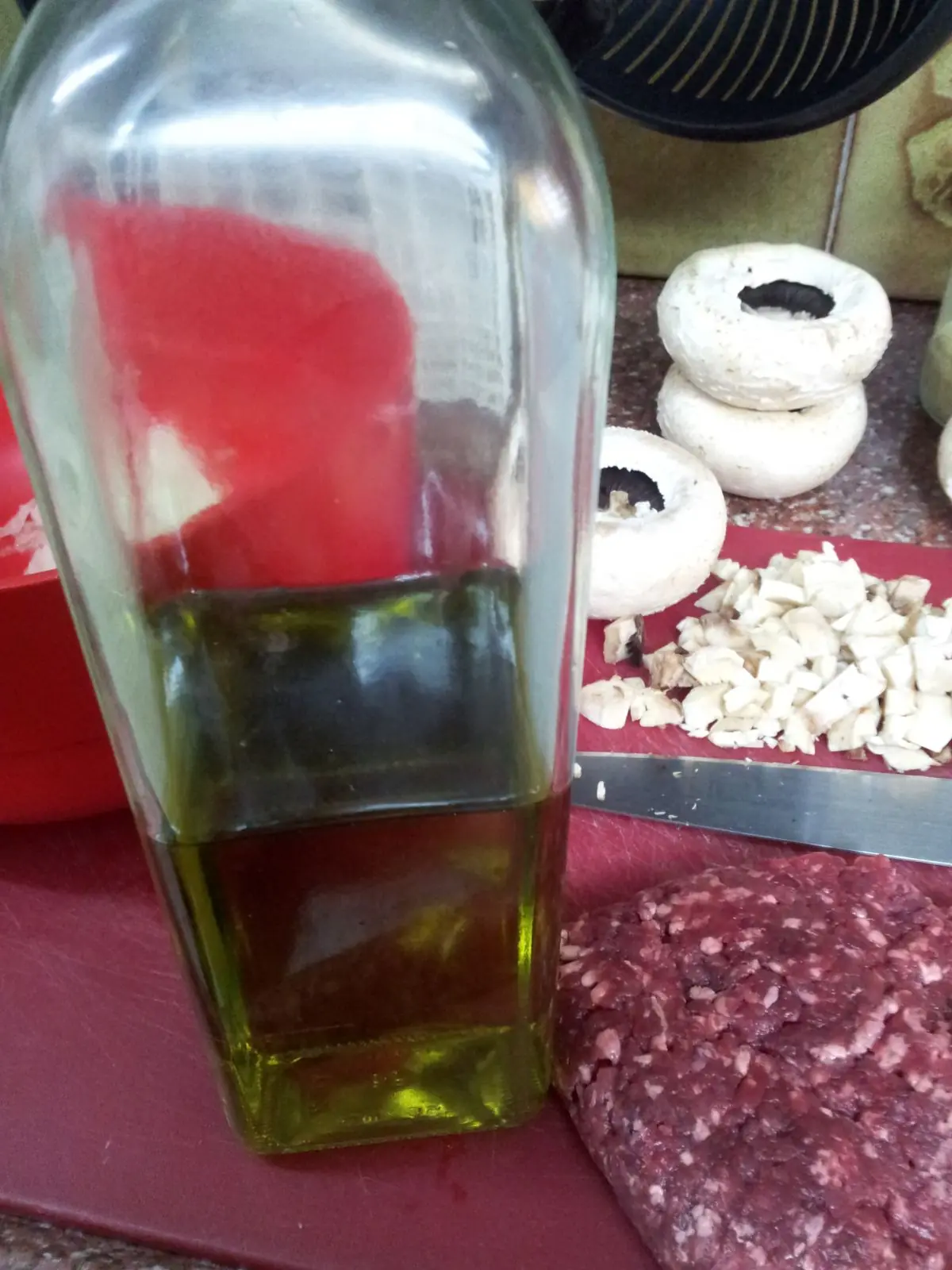 hongos rellenos