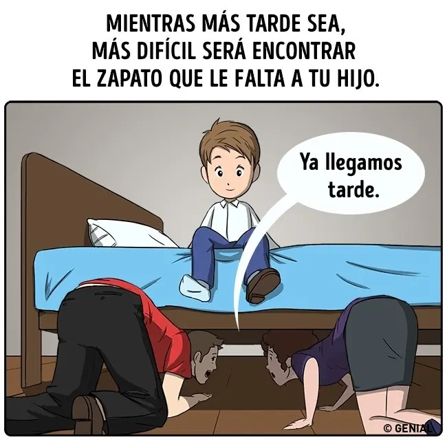 11 Leyes de Murphy aplicadas a nuestros niños