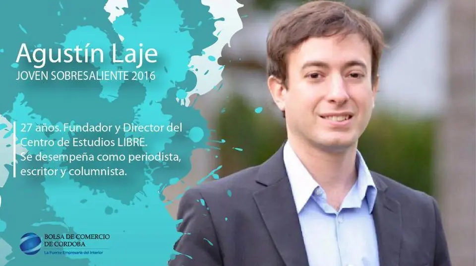 Agustín Laje elegido como Joven Sobresaliente del Año