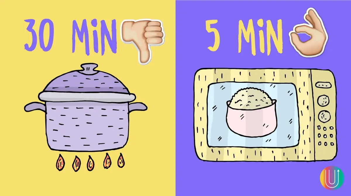 5 platillos son demasiado simples para preparar en el microo