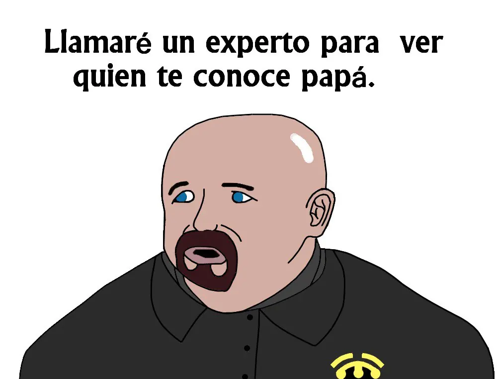 Quién te conoce papá?
