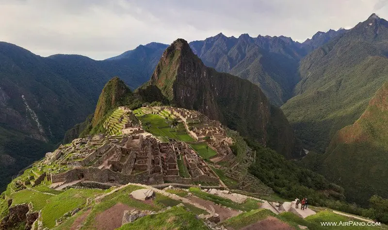 Las 7 maravillas, desde el aire