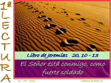 Lecturas y Liturgia del 27 de Marzo de 2015