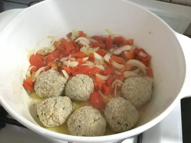 albondigas con arroz