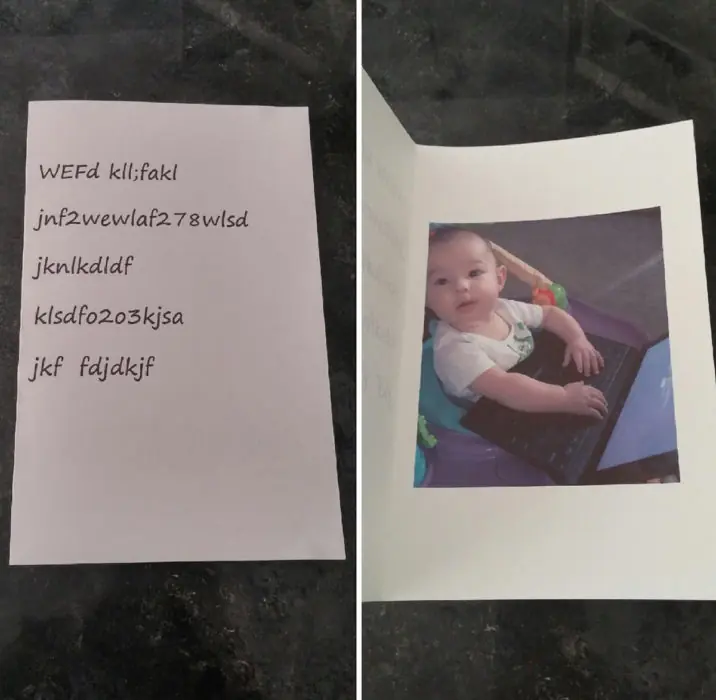 17 Tarjetas de regalos tan graciosas que definitivamente