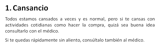 sintomas