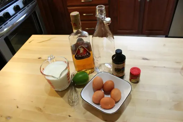 Ponche Crema casero