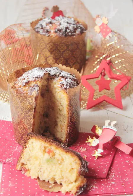 Panettone navideño, paso a paso