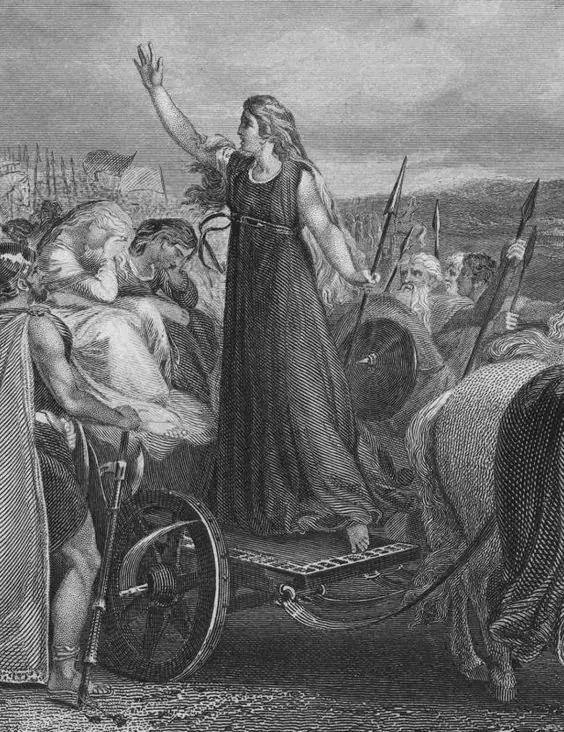 Que los hombres vivan esclavos si lo desean: Boudica
