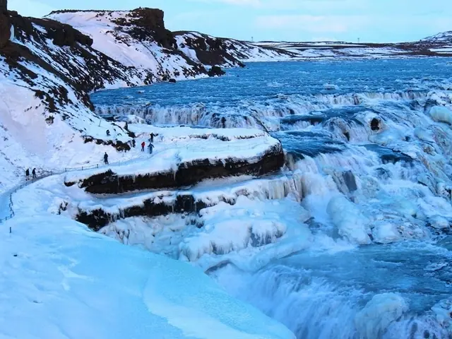 La cascada de Gullfoss - Islandia