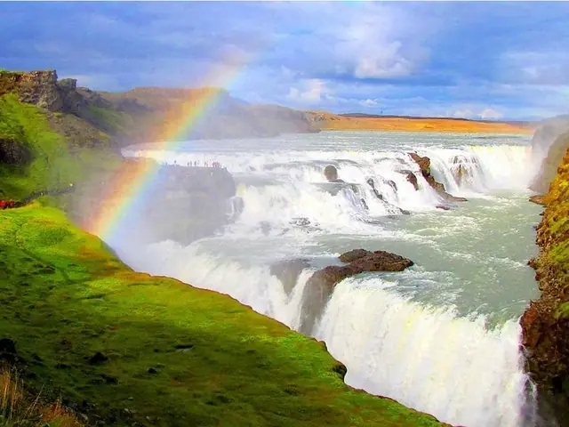 La cascada de Gullfoss - Islandia
