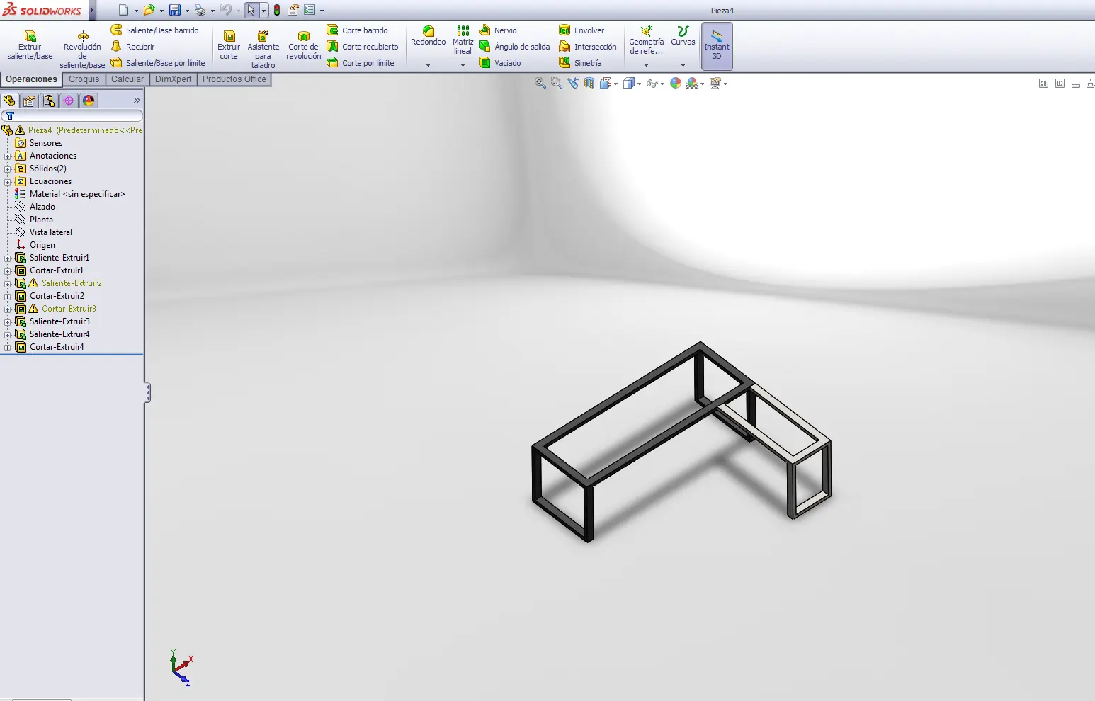 Diseñe y Construi un mueble L para la PC y Estudiar