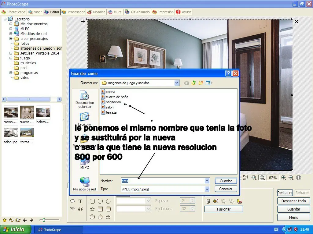 haciendo un juego de p