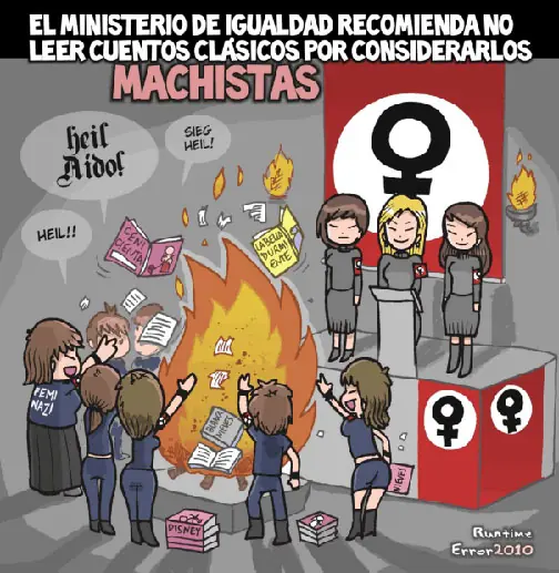 Los Principios de la Propaganda Nazi que usan las Feministas