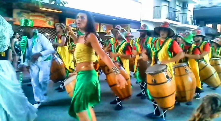 Llamada de candombe San Telmo 2016