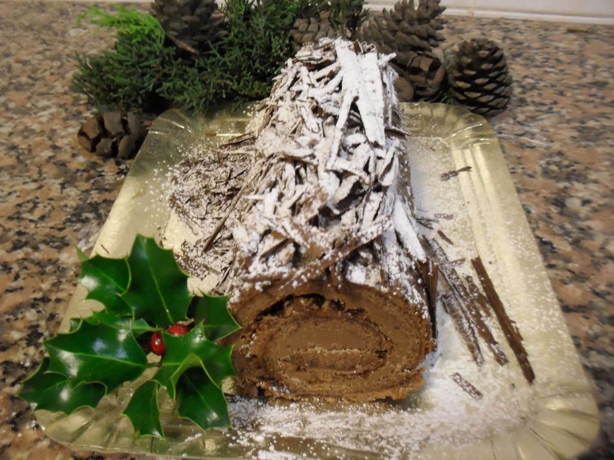 Buche de Noel Tronco de Navidad