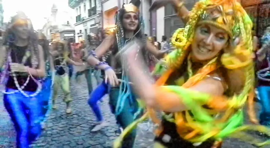 Llamada de candombe San Telmo 2016