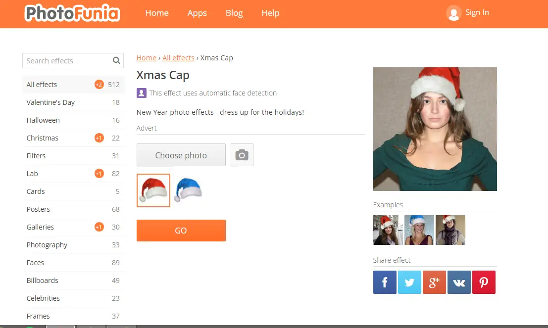 gorro navideno