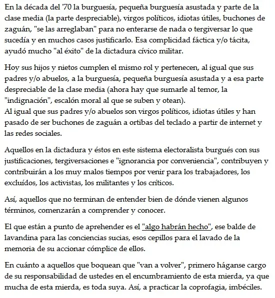 Así comenzó la represión en La Plata