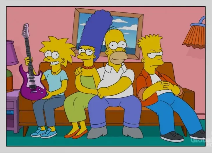 Cómo se verían Los Simpson si envejecieran año con año