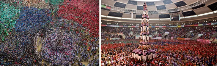 Tarragona, la capital de las TORRES HUMANA