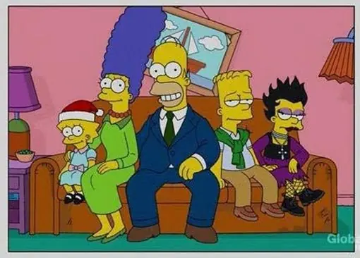 Cómo se verían Los Simpson si envejecieran año con año