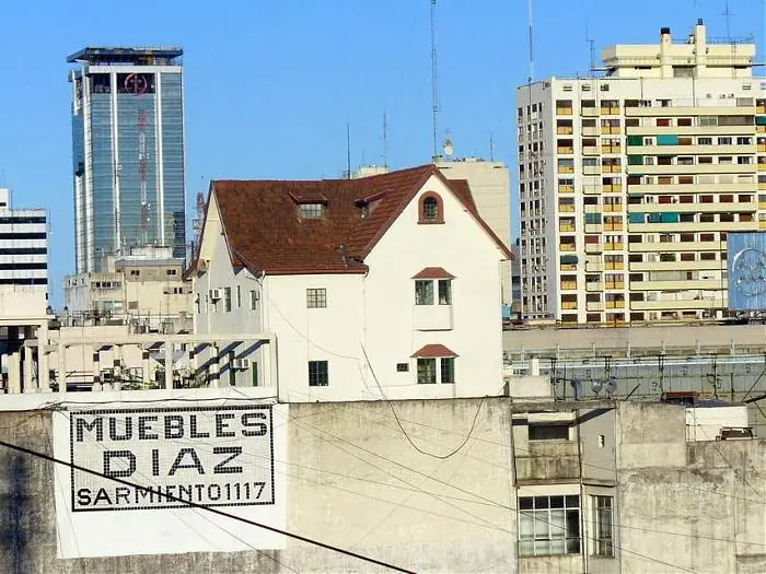La historia del chalet con vista al Obelisco