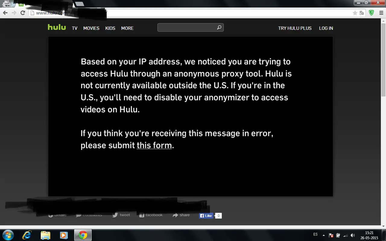 Hulu me cacho en el Acto