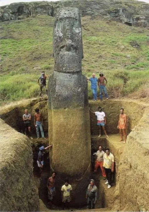 UN dato interesante de las estatuas de MOAI que no sabias