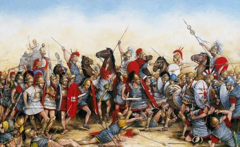 Campaña de Magón, Aníbal en Italia y Batalla de Zama.