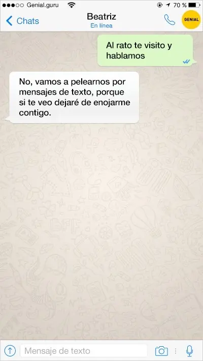 mensajes