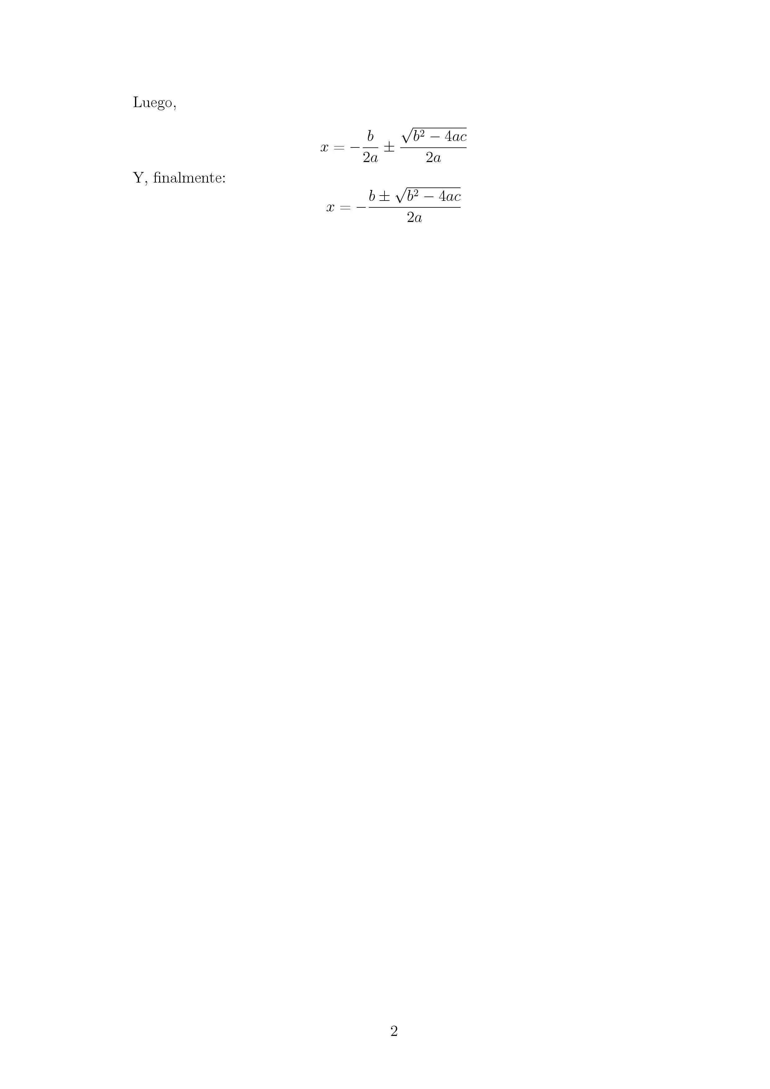 matematicas