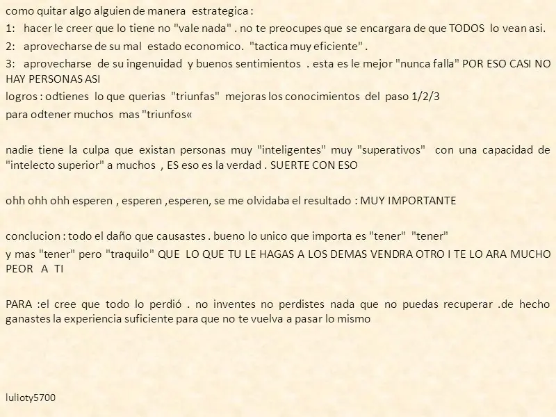 pasos para optener lo que quieres tu desides