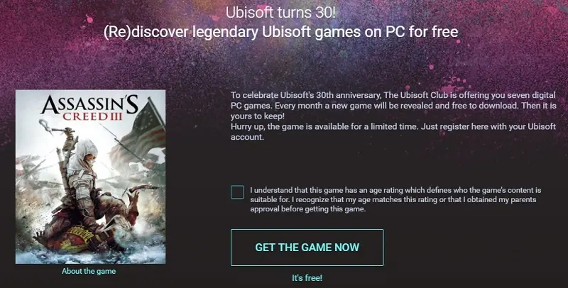 Uplay assasins creed 3 Uplay assasins creed 3