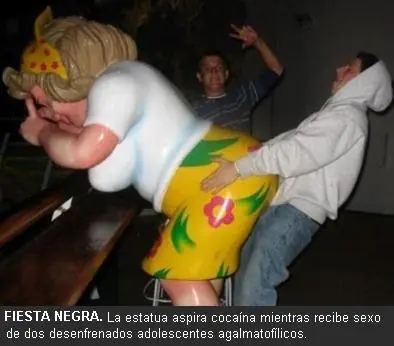 Agalmatofilia (atracción sexual por las estatuas) apto!!