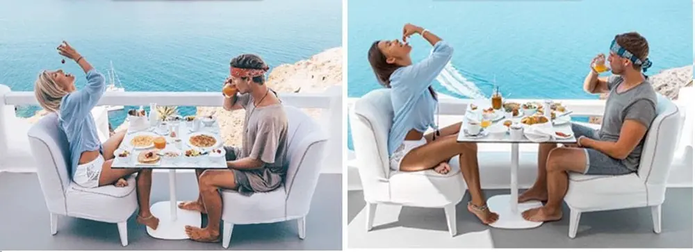 Pareja descubre a seguidor en Instagram que copia sus viajes
