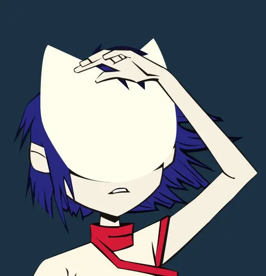 Te muestro como hice a Noodle - Broken (por partes)