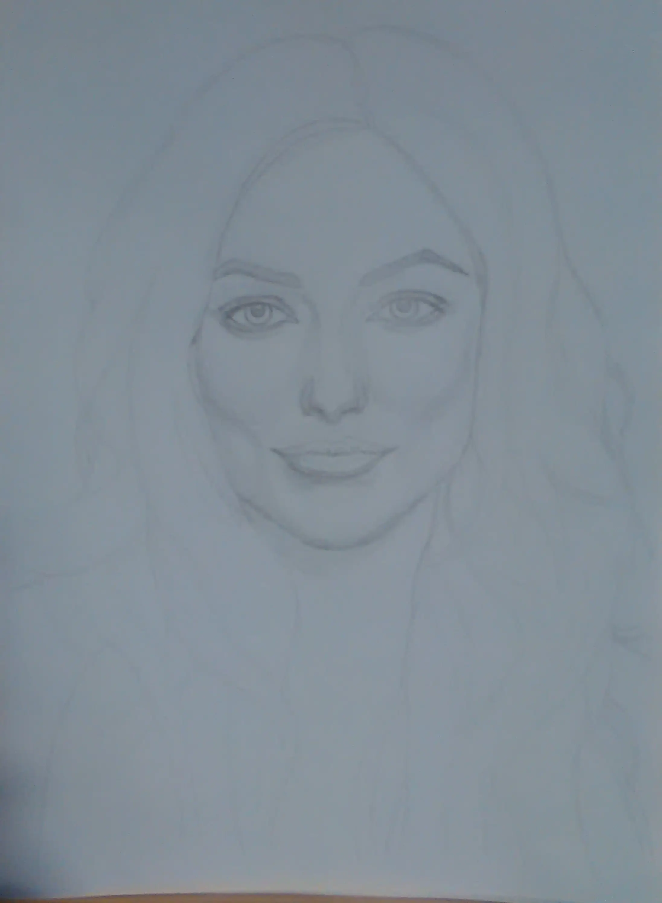 Dibujo de Olivia Wilde paso a paso