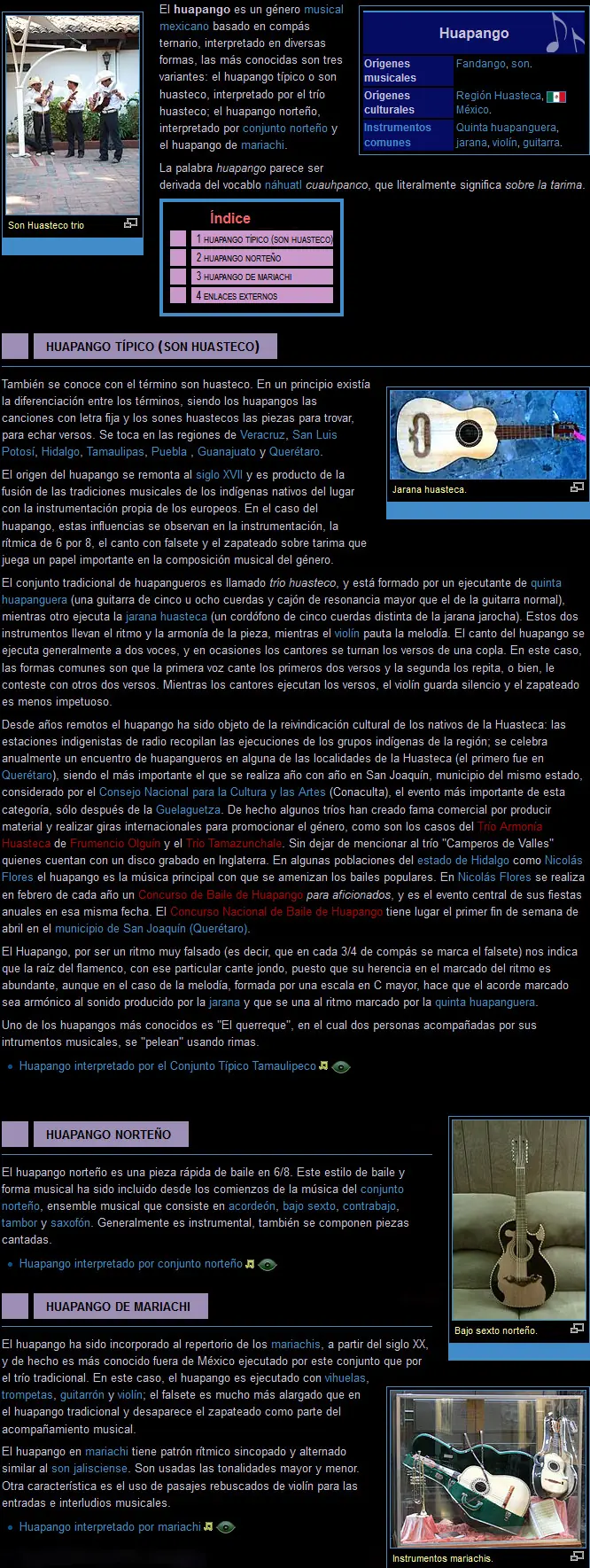 Huapangos