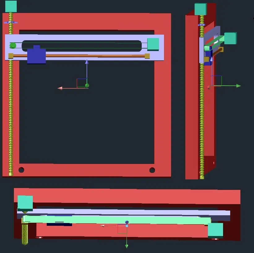 Diseño propio de CNC-Impresora-Escáner 3D Reciclado