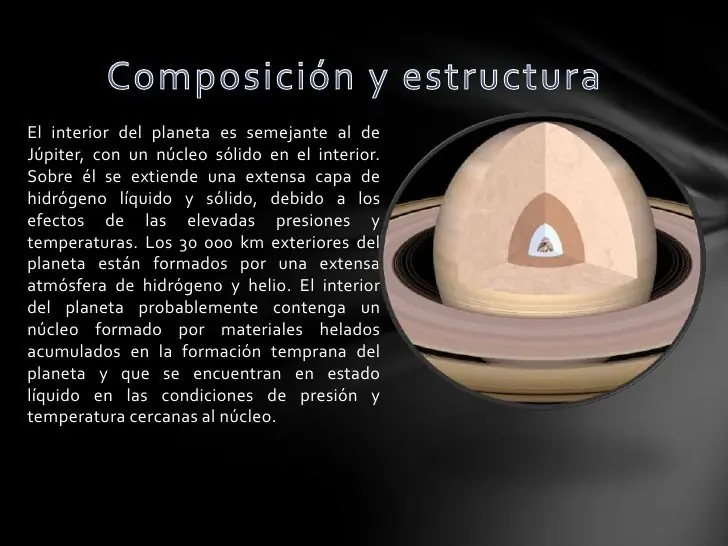 saturno y su luna titan