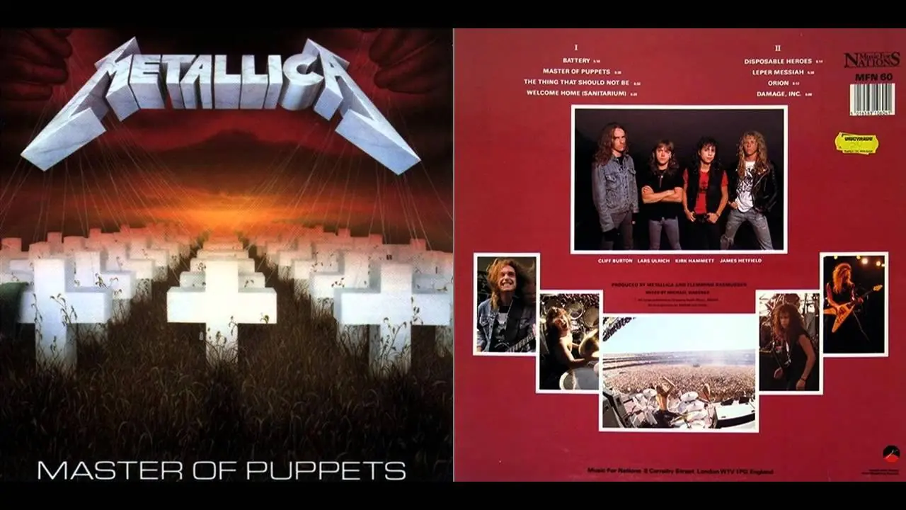 metallica discografia