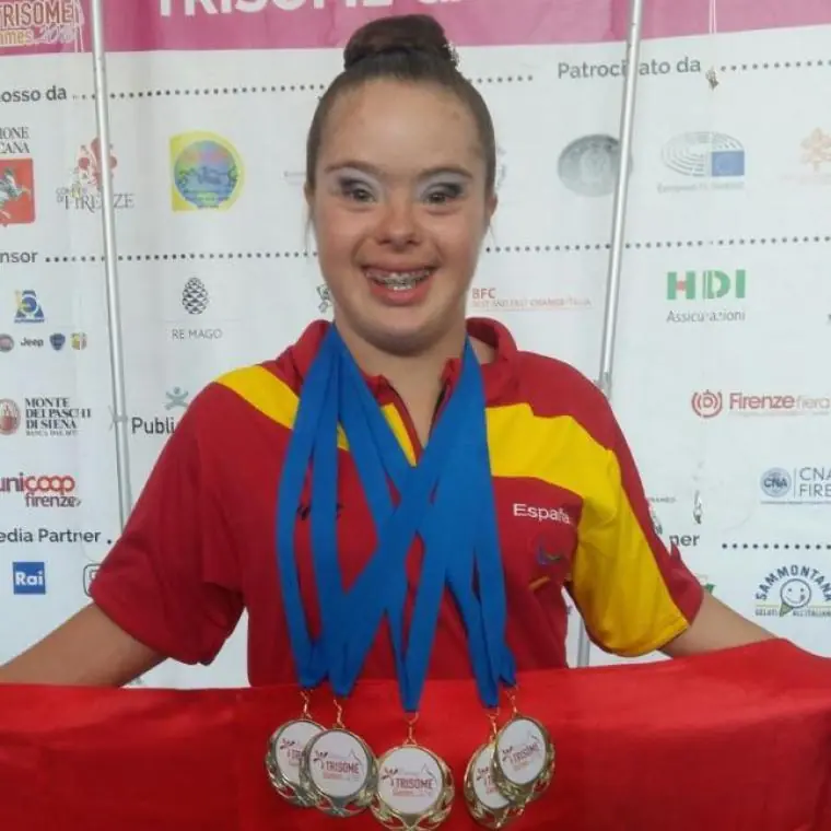 Gana cinco medallas y es ignorada por los medios por ser