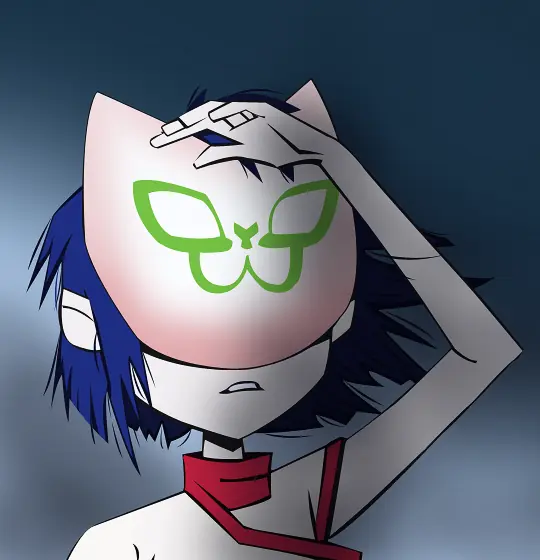 Te muestro como hice a Noodle - Broken (por partes)