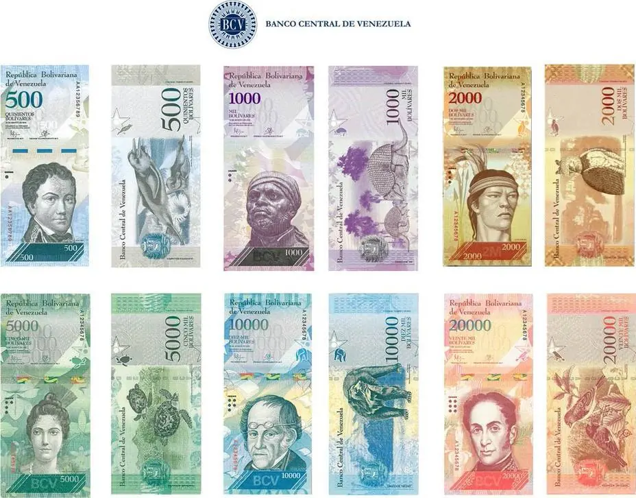 Conoce Nuestros Billetes Venezolanos