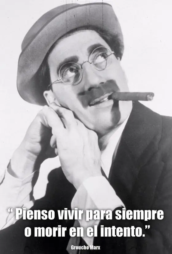 Frases sarcásticas e irónicas del genio Groucho Marx