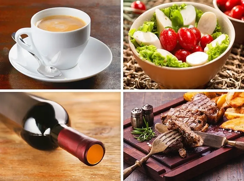 comida en diferentes paises