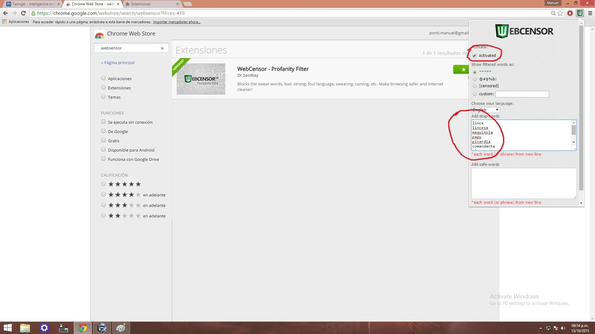 Elimina el lenguaje "lince" de tu google chrome!