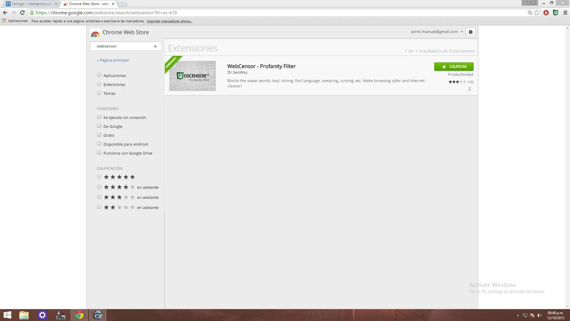 google chrome