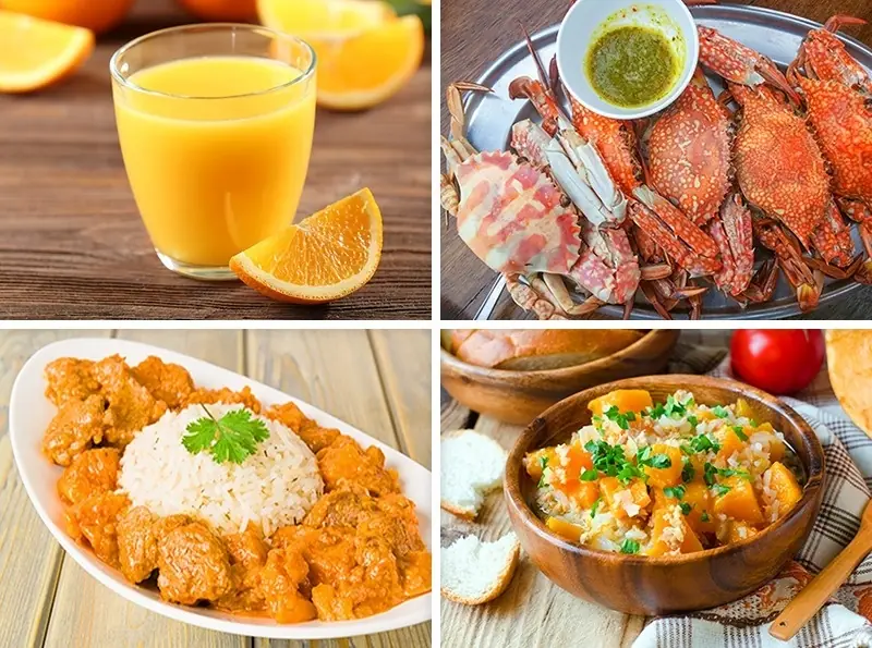 gastronomia de diferentes paises